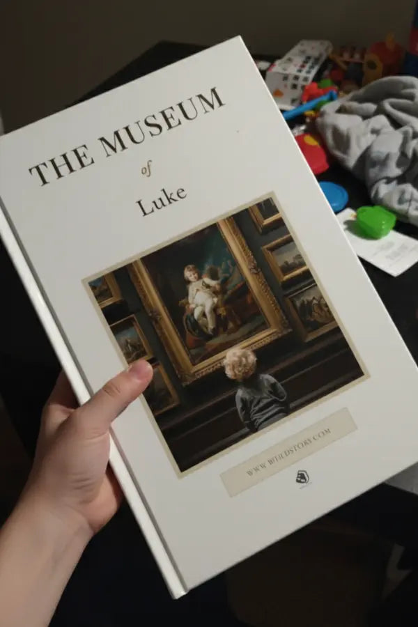 Luke personalized art book