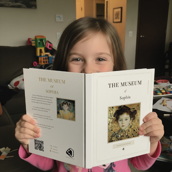 Sophia personalized art book