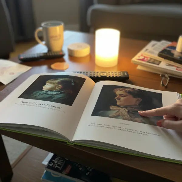 Tiffany personalized art book