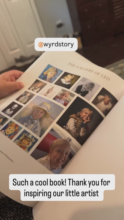 Personalized Art History Child Book
