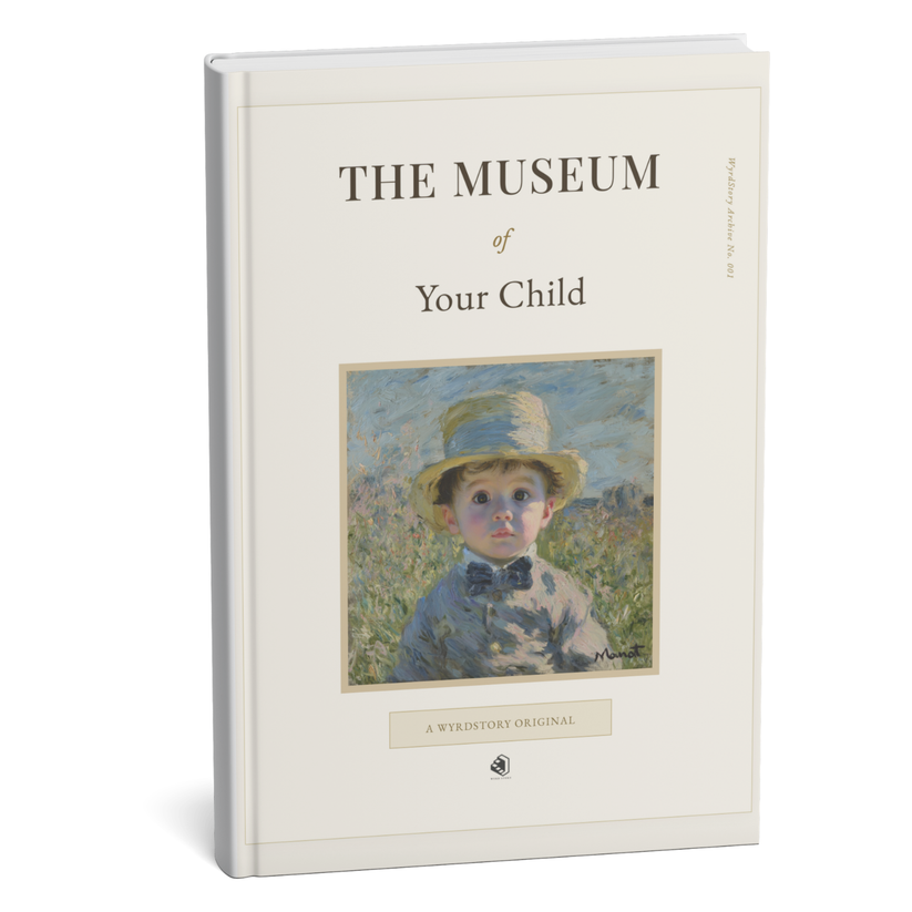 Personalized Art History Baby Book by Wyrd Story