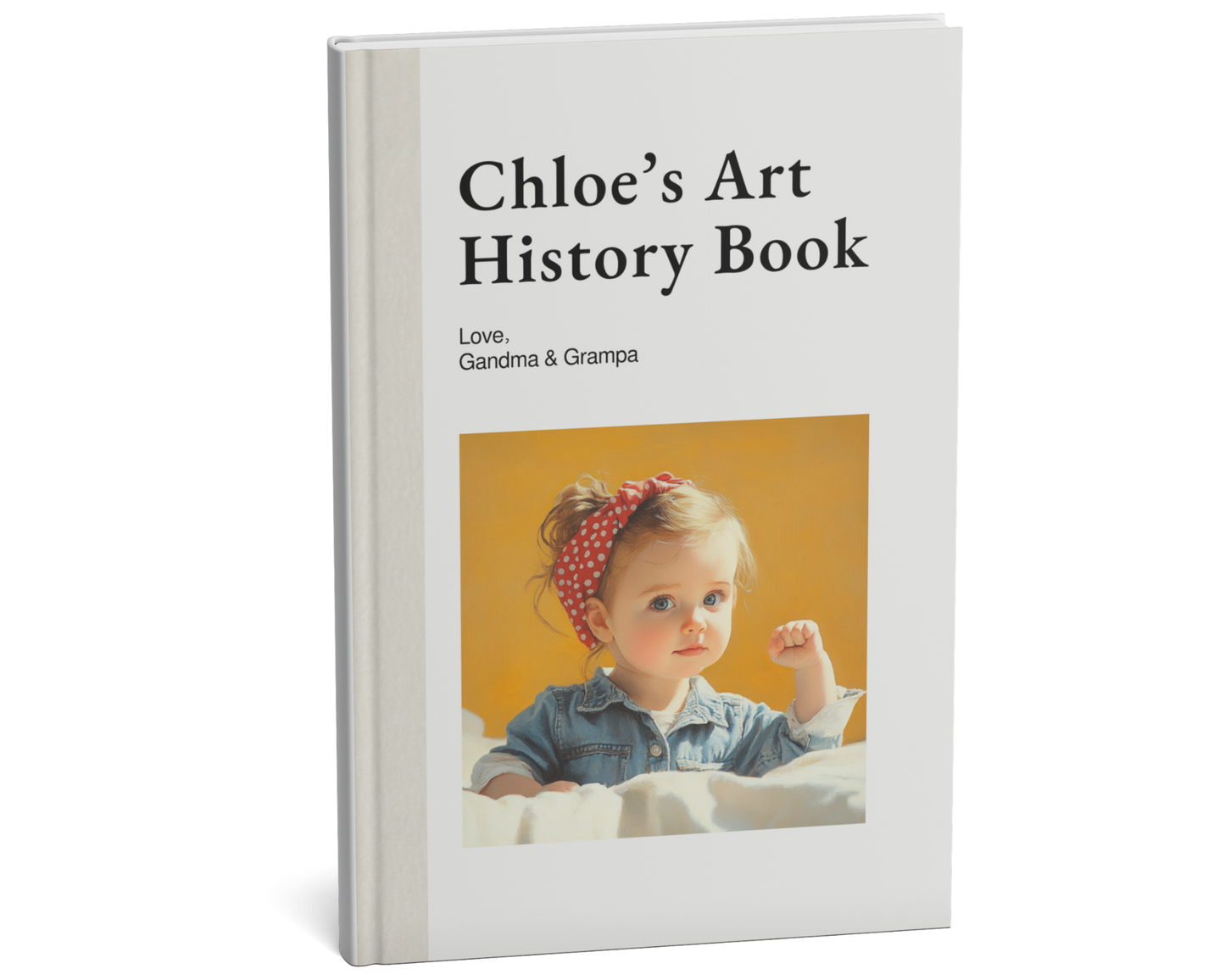 Personalized Art History Baby Book